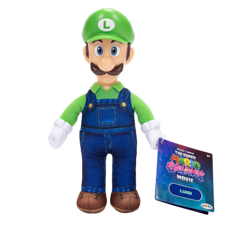 The Super Mario Galaxy Movie: Luigi 9-inch Roto Plush