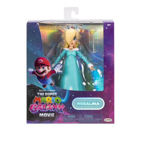 The Super Mario Galaxy Movie: Rosalina with Wand 5-inch Figure