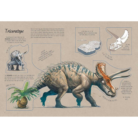 The World of Dinosaurs: Lift the Flap Book