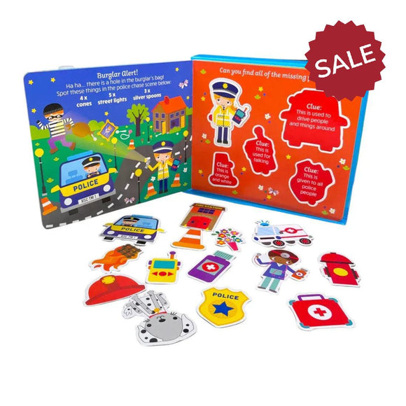 To The Rescue Book with Puzzle Pieces