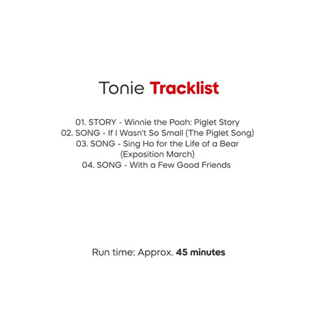 Tonies: Disney Winnie the Pooh - Piglet