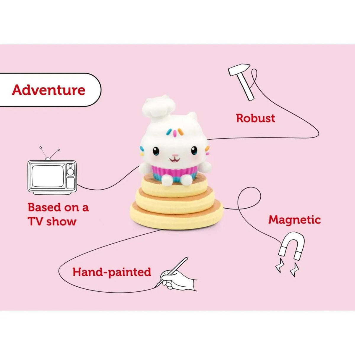 Tonies - Gabby's Dollhouse: Cakey
