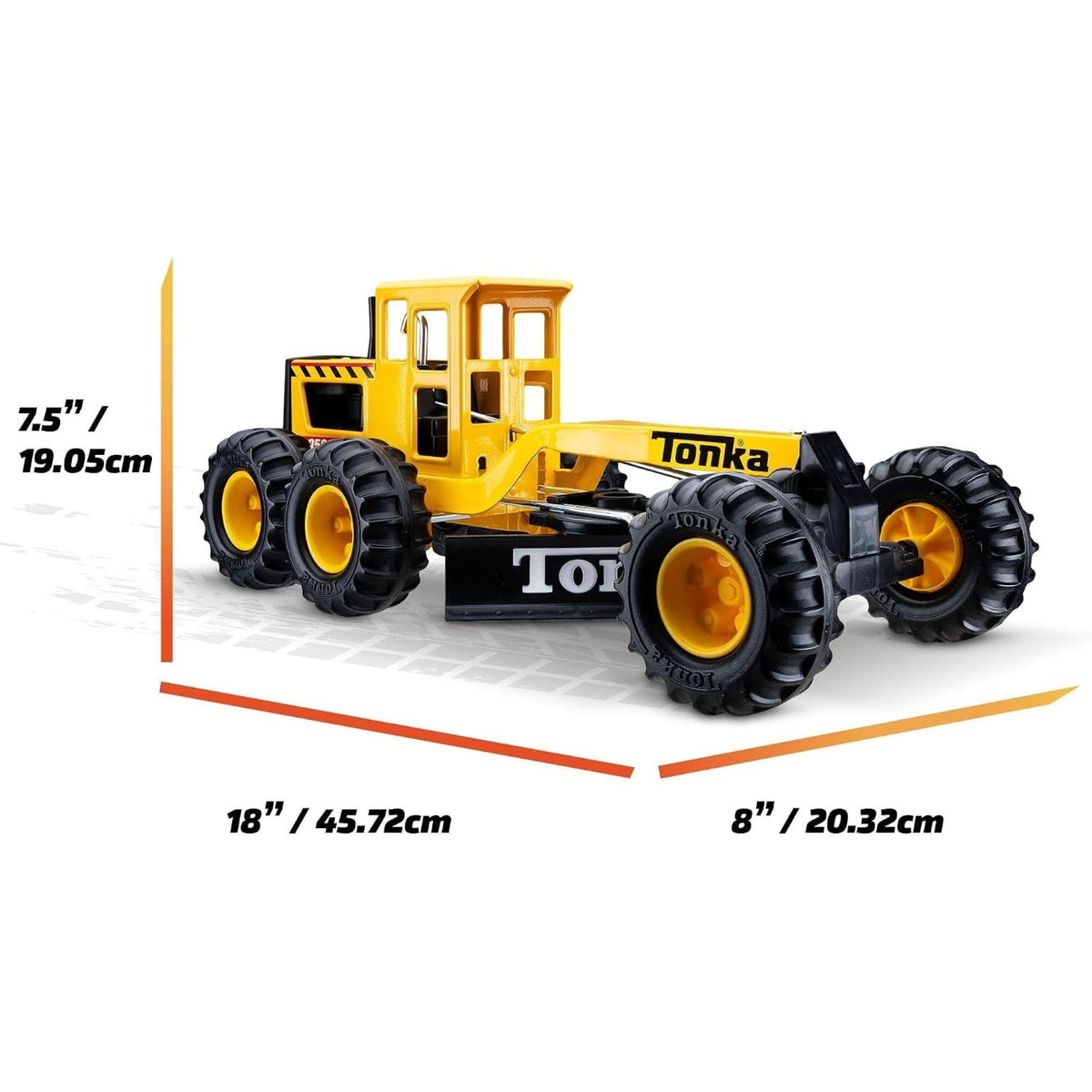 Tonka Steel Classics Road Grader