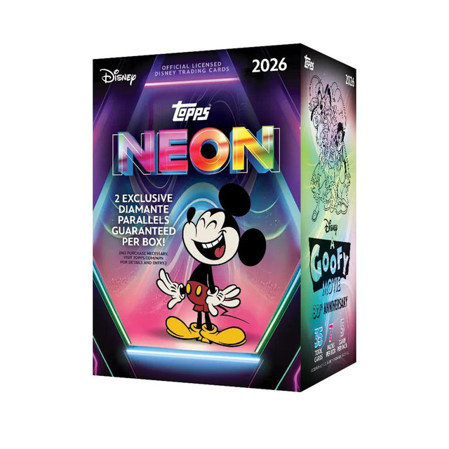 Topps Disney Neon ENT Value Box 2026
