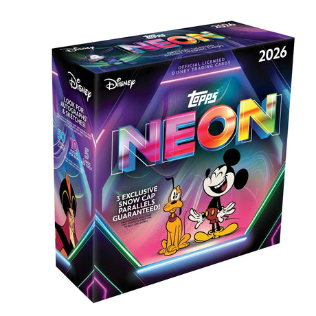 Topps Disney Neon - Mega Box 2026