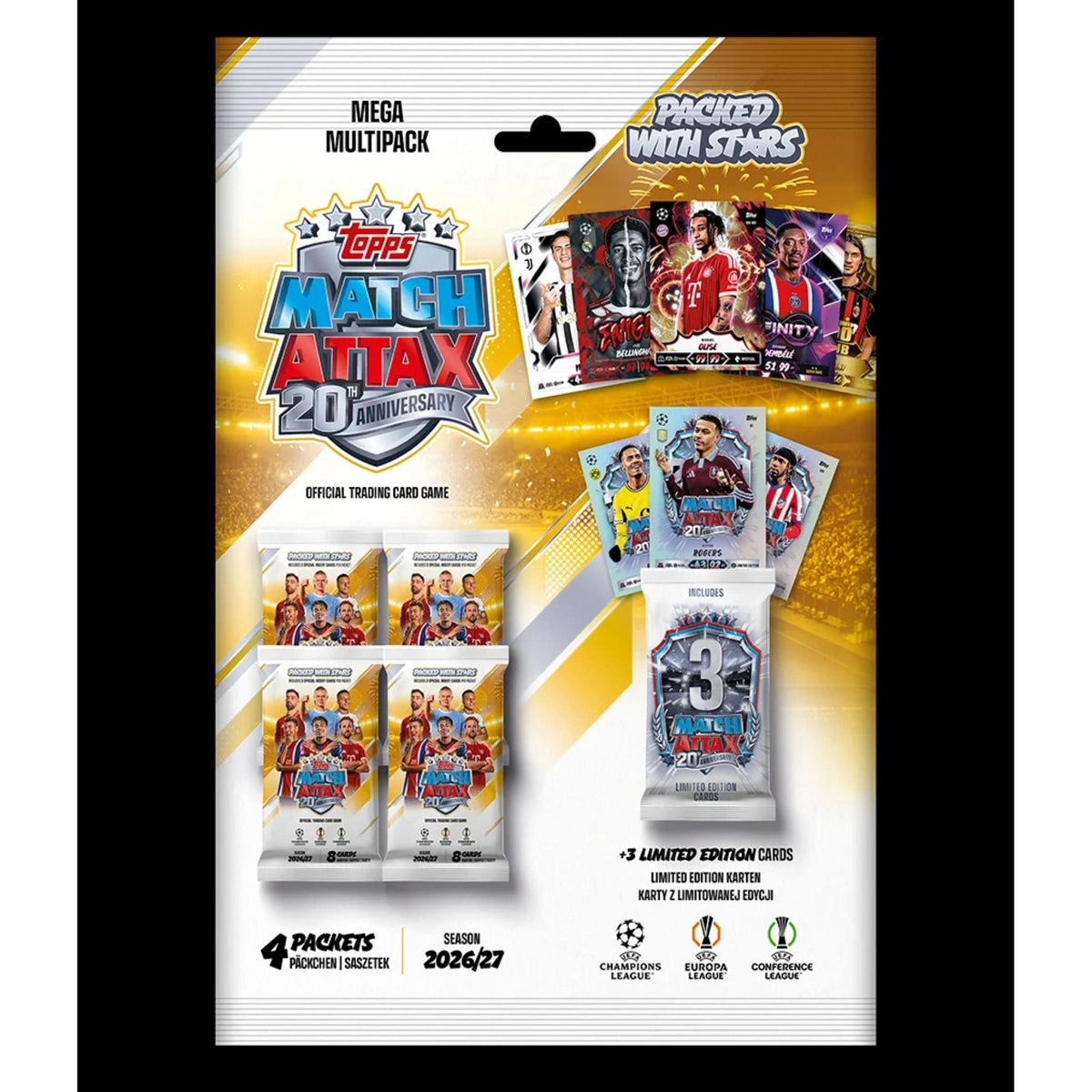 Topps Match Attax UCC 2026/27 - Mega Multipack