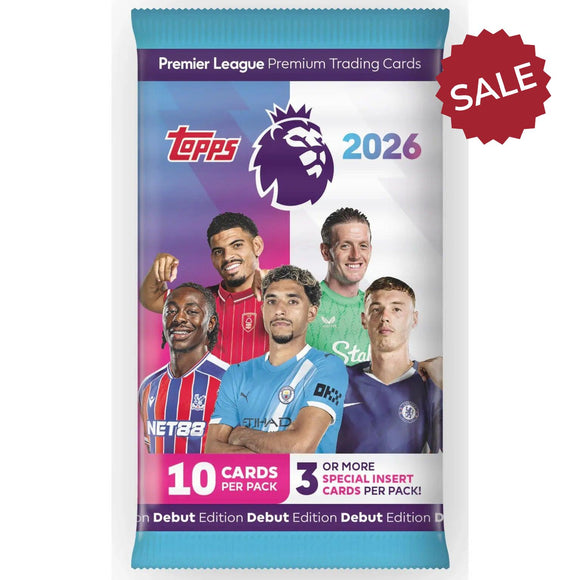 Topps Premier League 2026 - Debut Edition - Single Pack