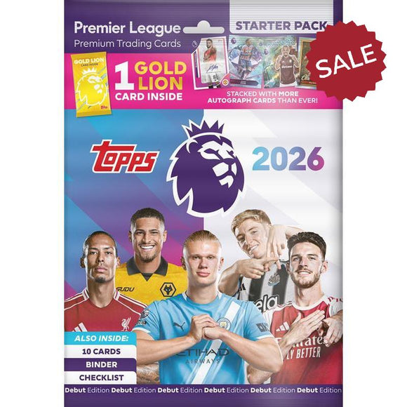 Topps Premier League 2026 - Debut Edition - Standard Starter Pack