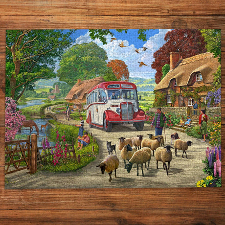 Touring the Countryside 1000 Pieces Puzzle