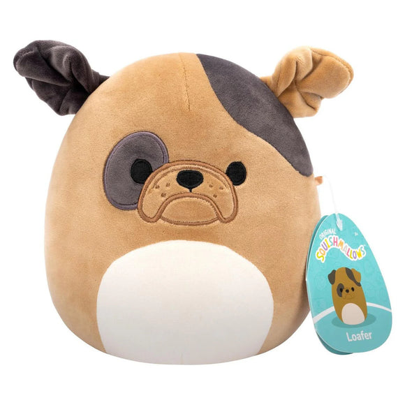 Squishmallows Loafer the Bulldog 7.5