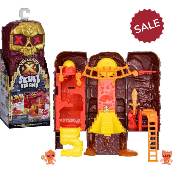 Treasure X Lost Lands Skull Island Lava Tower Micro Playset