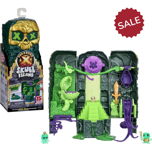 Treasure X Lost Lands Skull Island Swamp Tower Micro Playset
