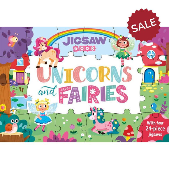 Unicorns & Fairies Jigsaw Book