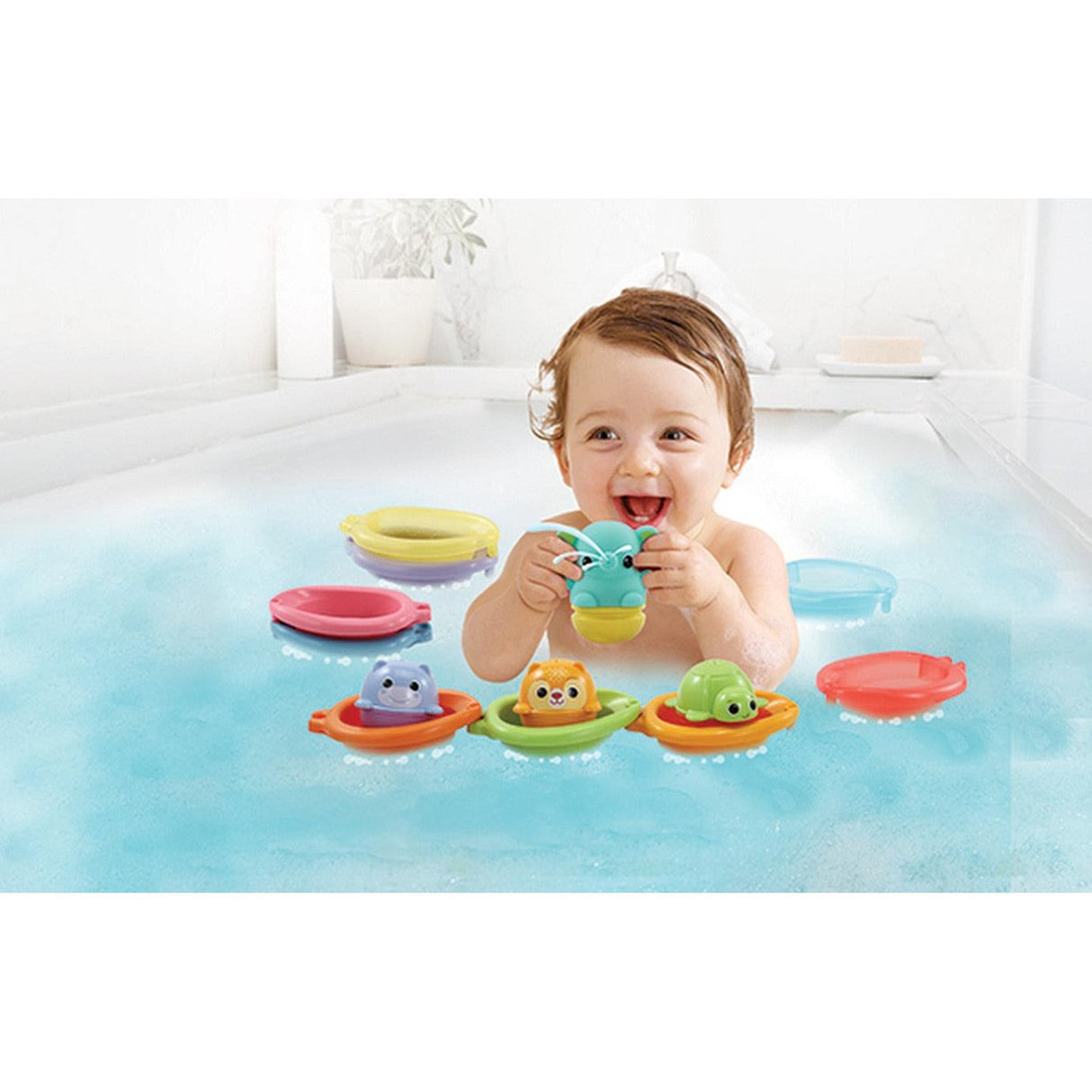 VTech Baby Stack & Splash Bathtime Boats