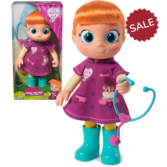 Vida the Vet Toddler Doll 33cm