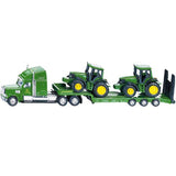 Siku 1837 Low Loader with John Deere Tractors 1:87