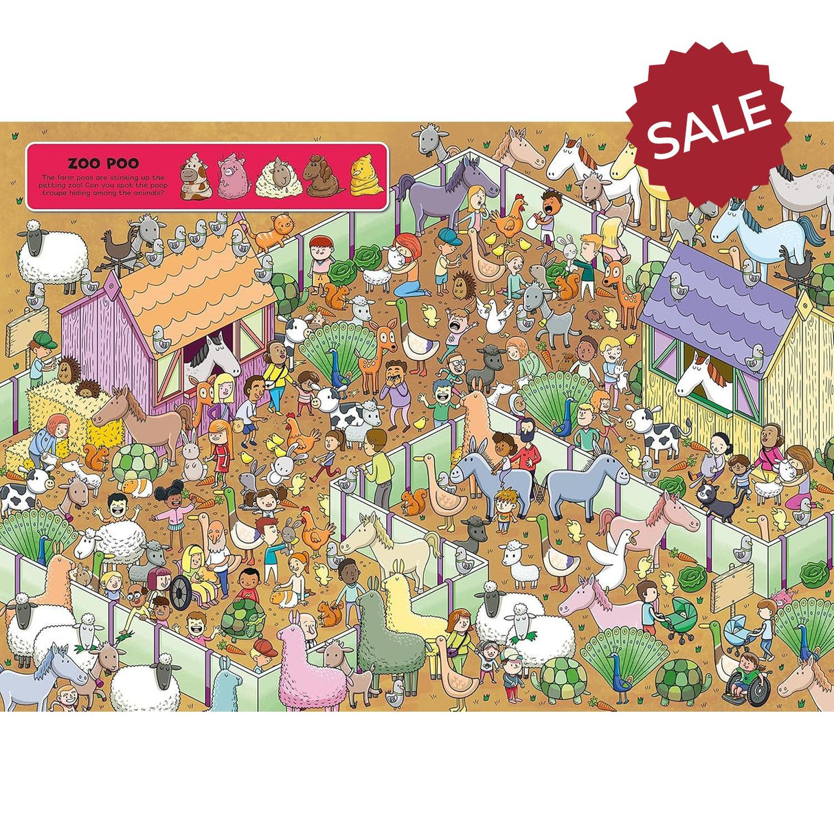 Where's the Farm Poo? Search-&-Find Book