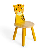 Wooden Jungle Animal Table with 4 Chairs Set