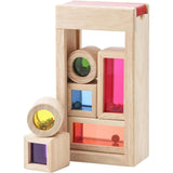 Wooden Rainbow Sound Blocks