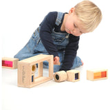 Wooden Rainbow Sound Blocks
