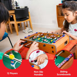 Wooden Tabletop Football