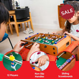 Wooden Tabletop Football