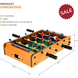 Wooden Tabletop Football