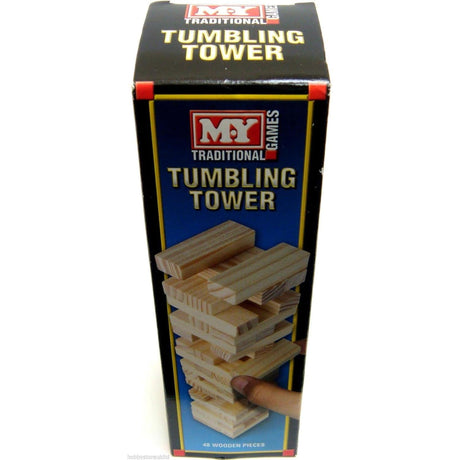 Wooden Tumbling Tower Game