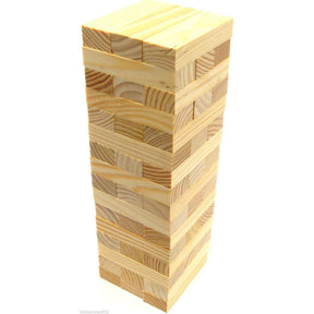 Wooden Tumbling Tower Game