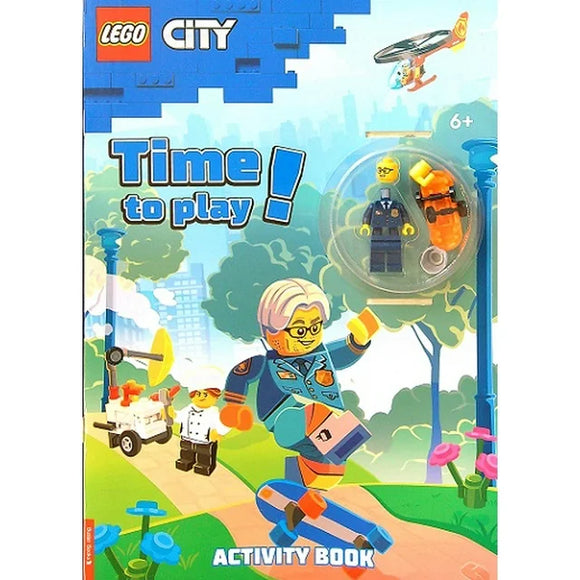 LEGO City: Time to Play Activity Book with Minifigure