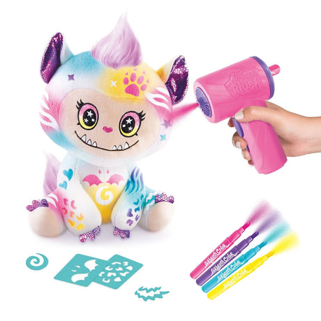 Airbrush Plush Cutie Monster