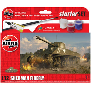 Hornby Airfix Small Starter Set: Sherman Firefly