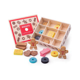Bigjigs Box of Wooden Biscuits - McGreevy's Toys Direct