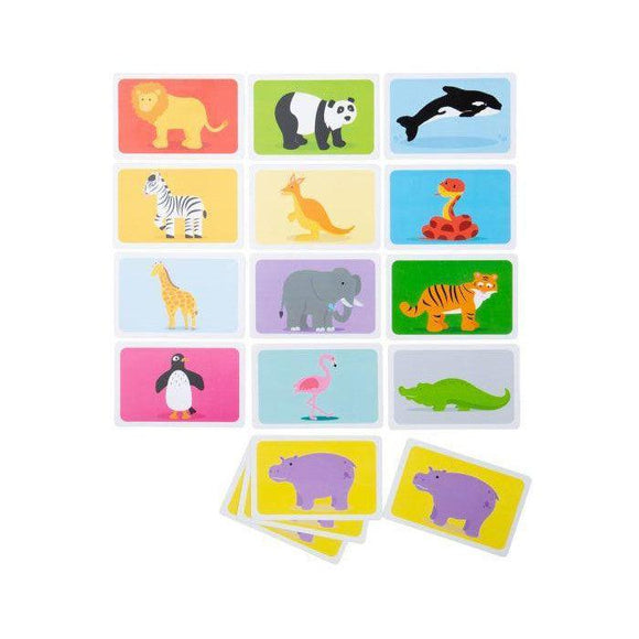 BIGJIGS Wild Animals Snap Card Game - McGreevy's Toys Direct