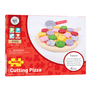 Bigjigs Wooden Cutting Pizza