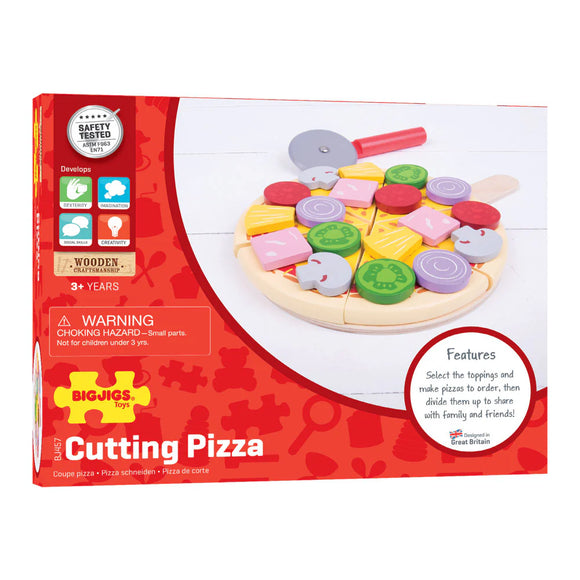 Bigjigs Wooden Cutting Pizza