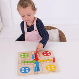 Bigjigs Wooden Traditional Ludo