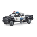 Bruder 2505 RAM 2500 Police Pick-Up Truck with Policeman 1:16 - McGreevy's Toys Direct