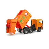 Bruder 2760 Man TGA Orange Refuse Truck - McGreevy's Toys Direct
