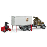 Bruder 2828 Mack Granite UPS logistics truck - McGreevy's Toys Direct