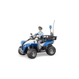 BRUDER 63010 Police Quad with Policeman - McGreevy's Toys Direct