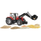 Bruder MASSEY FERGUSON 7624 WITH FRONTLOADER - McGreevy's Toys Direct