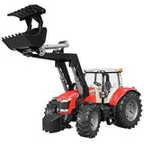 Bruder MASSEY FERGUSON 7624 WITH FRONTLOADER - McGreevy's Toys Direct