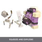 Minecraft Legends Pigmadillo vs. Skeleton 3-inch Figures