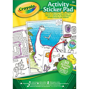Crayola Activity Sticker Pad - McGreevy's Toys Direct