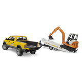 Bruder 2546 RAM Rental Service with Mini Excavator