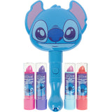 Disney Stitch 4-Pack Lip Balm with Light-Up Mirror