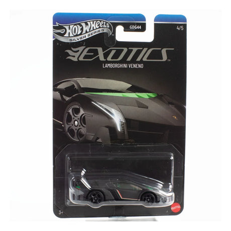 Hot Wheels Silver Series Exotics 1:64, Assorted