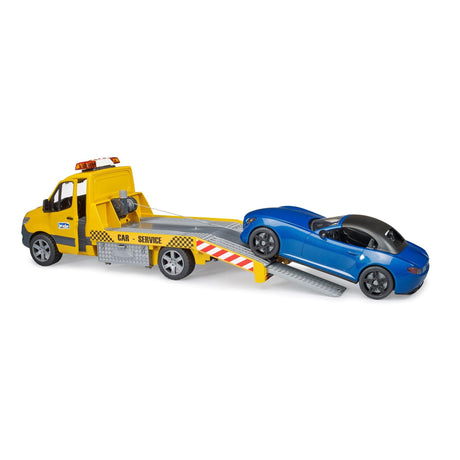 Bruder 2675 MB Sprinter Car Transporter with Roadster, Light & Sound