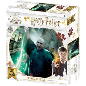 Harry Potter 3D Effect Puzzle - Voldemort 500 pieces - McGreevy's Toys Direct